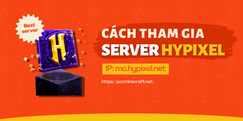 Cách vào server Hypixel trong Minecraft
