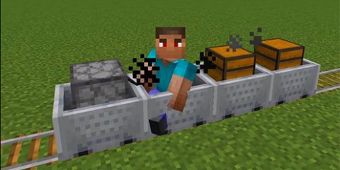 Hướng dẫn làm đoàn tàu hỏa trong Game Minecraft