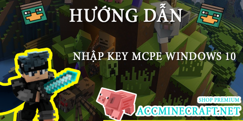 Hướng dẫn nhập key Minecraft Windows 10 Pocket Edition vào tài khoản Microsoft của bạn